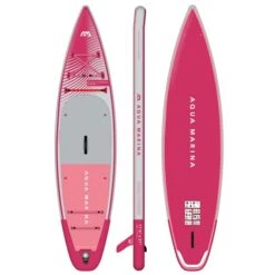 Aqua Marina Coral Touring 11.6 SUP Komplett Set Ausblasbares Stand Up Paddle Board Raspberry -Gumotex Geschaft aqua marina coral touring 116 sup komplett set ausblasbares stand up paddle board raspberry 1