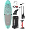 Aqua Marina Dhyana 11.0 Yoga SUP Aufblasbares Stand Up Paddle Board Set -Gumotex Geschaft aqua marina dhyana 110 yoga sup aufblasbares stand up paddle board set