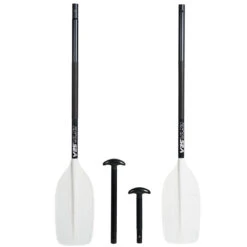 ExtaSea Alu Paddelkombination Doppelpaddel Stechpaddel Black And White -Gumotex Geschaft extasea alu paddelkombination doppelpaddel stechpaddel black and white 3