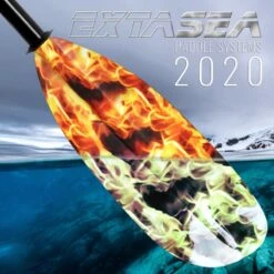 ExtaSea Fire Vario Fiberglas Doppelpaddel Kajak Paddel 2-teilig -Gumotex Geschaft extasea fire vario fiberglas doppelpaddel kajak paddel 2 teilig 1