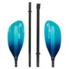ExtaSea Pro-XL Carbon Vario Doppelpaddel | 220-240cm | 4-teilig | Blue-light Blue -Gumotex Geschaft extasea pro xl carbon vario doppelpaddel 220 240cm 4 teilig blue light blue