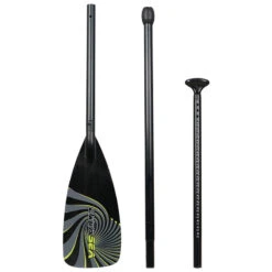 ExtaSea SUP Vario Aluminium Paddel 3-teilig Black-lime
