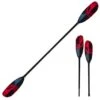 ExtaSea Tour Vario Fiberglas Doppelpaddel | 220-240cm | 2-teilig | Schwarz-rot -Gumotex Geschaft extasea tour vario fiberglas doppelpaddel 220 240cm 2 teilig schwarz rot